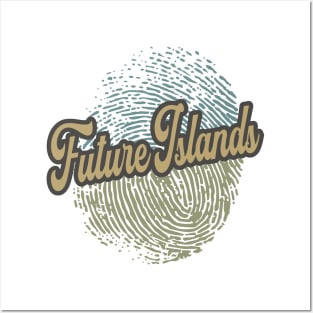 Future Islands Fingerprint Posters and Art